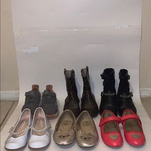 Girls shoes 9-10 bundle